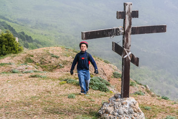View from Mount Asketi near Megalo-Yalo Bay
