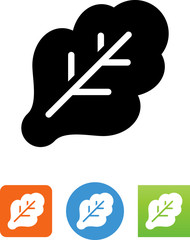 Lettuce Leaf Icon - Illustration