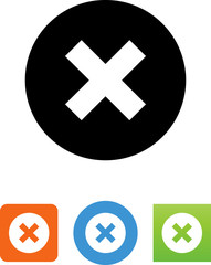 Obraz premium Multiply Icon - Illustration