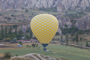Hot Air Balloon in Cappadocia Valleys