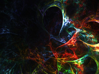 Abstract fractal background