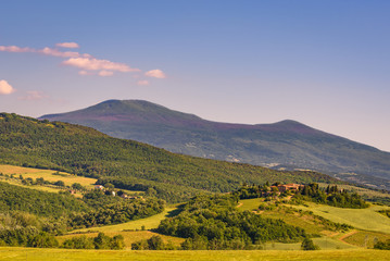 Obraz premium Tuscan countryside in summer
