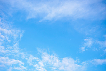 blue sky with clouds nature abstract background
