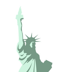 Vector statue of Liberty design, illustrations