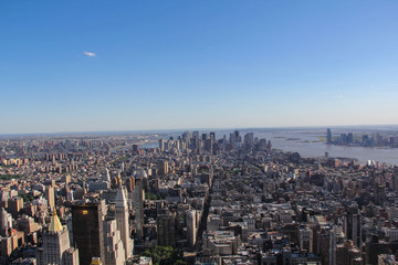 Naklejka na ściany i meble New York: View on the financial district