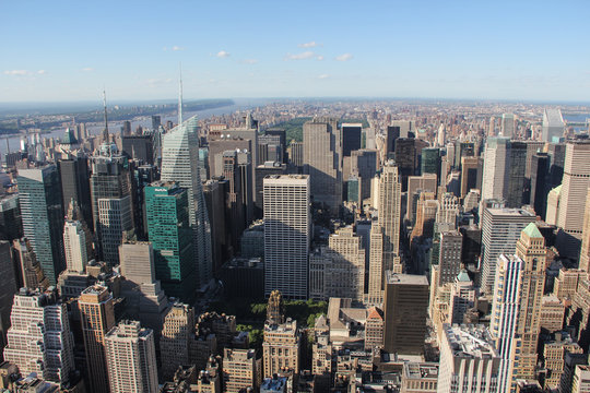 New York: View on the Central Park