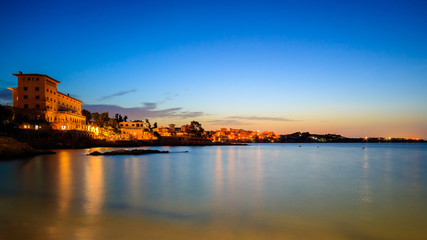 Obraz premium Cala Mayor resort at dawn