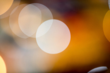 circular bokeh as blur background