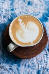 Funny latte art