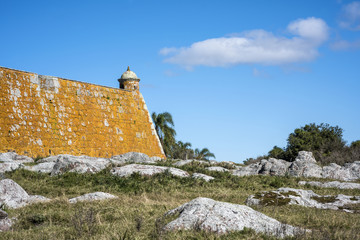 Fototapeta na wymiar San Miguael fort. Rocha, near the brazilian border, Uruguay