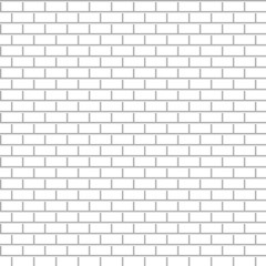 Obraz premium brick wall. simple background. vector seamless pattern