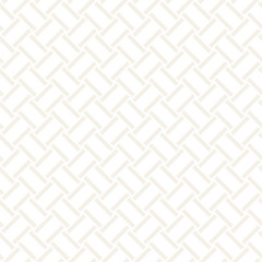 Crosshatch vector seamless geometric pattern. Crossed graphic rectangles background. Seamless subtle texture of crosshatched bold lines. Trellis simple fabric print.