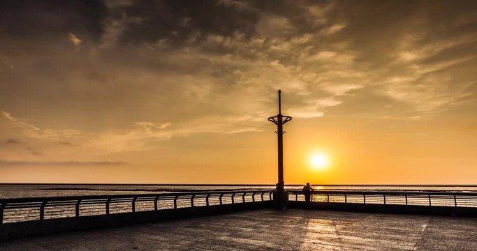 taiwan hsinchu Siangshan Wetland sunset timelapse