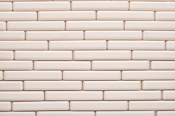 white chalks like brick background, back to school concept