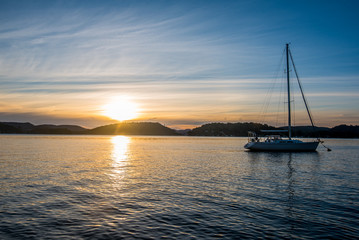 Sunset on the Hawkesbury, Sydney Australia