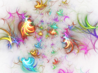 Abstract fractal background