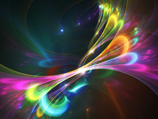 Abstract fractal background