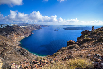 Fototapeta na wymiar Santorini