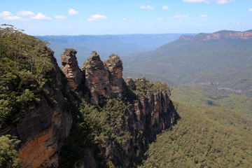 Fototapeta na wymiar Three Sisters - Blue Mountains-Australien