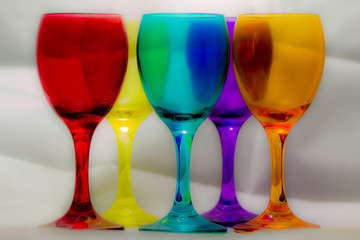 Glasses of all colors