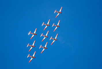 Airplane in Sweden