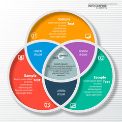 Abstract 3D Paper Infographics