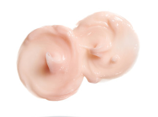 smear paint of cosmetic products