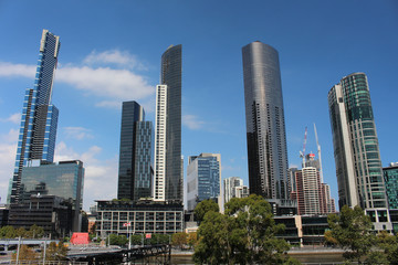 Fototapeta na wymiar Melbourne- Skyline