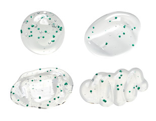 smear paint of cosmetic products