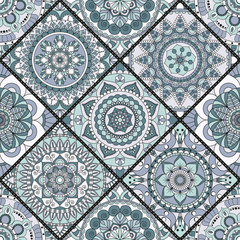 Seamless pattern. Vintage decorative elements. Hand drawn background. Islam, Arabic, Indian, ottoman motifs. Perfect for printing on fabric or paper.