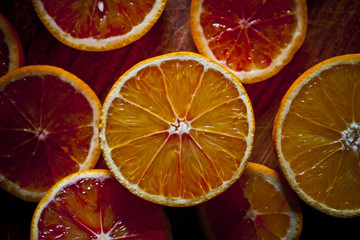 Sycylijskie pomarańcze - obrazy, fototapety, plakaty