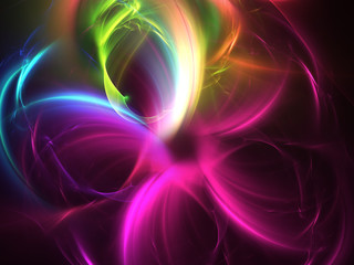 Abstract fractal background