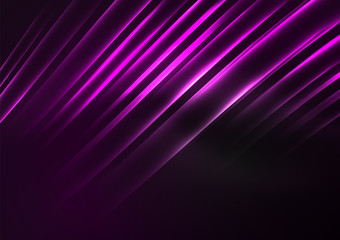 Glowing futuristic lines