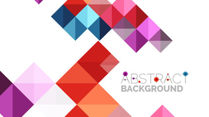 Modern geometric presentation background