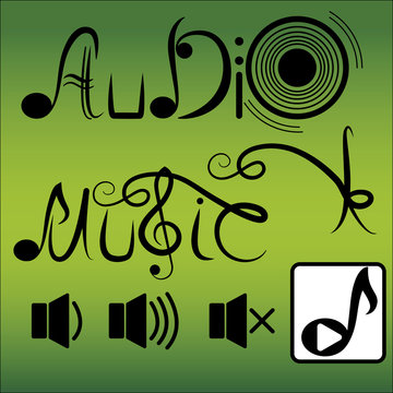 Musik, Audio, Noten, Lautsprecher, Ton