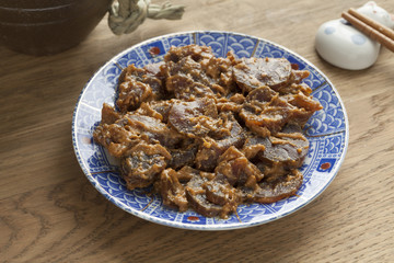  Dish with Narazuke pickles