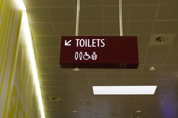 Sign at he airport
