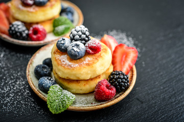 Cottage cheese pancakes