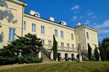 Fototapeta na wymiar Pałac w Walewicach