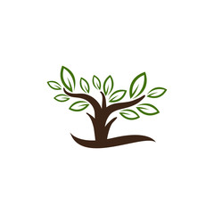 nature tree vector logo
