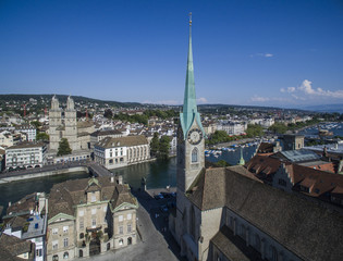 Fraum&uuml;nster & Grossm&uuml;nster, Z&uuml;rich
