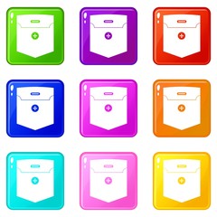 Fashion pocket for shirt set 9