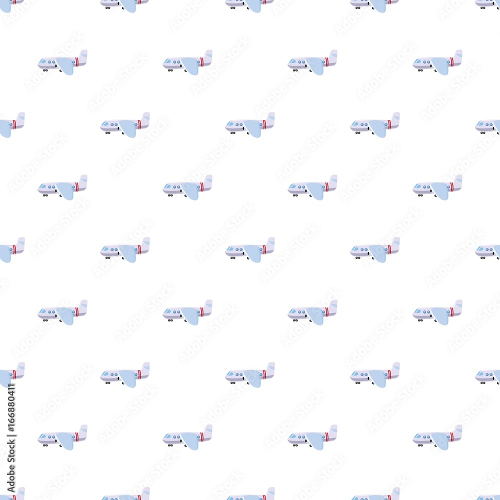 Poster Light airplane pattern
