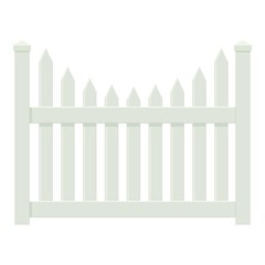 Balustrade icon, cartoon style