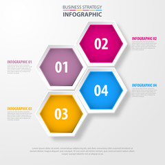 Business Infographics design template illustration
