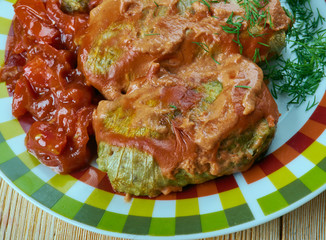 Cabbage And Hazelnut Rolls