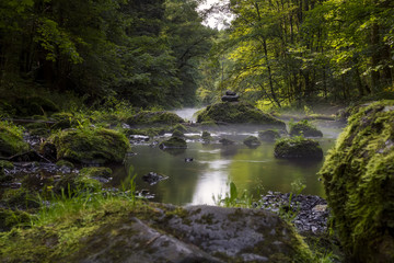 Naklejka premium Triebtal Steinmännchen