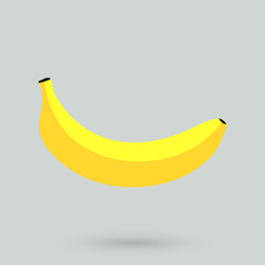 color banana fruit icon © goodzone95