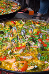 スペイン料理：パエリア