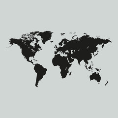 World map icon